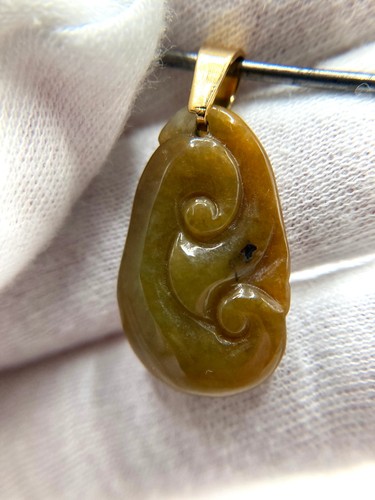 Reduced yellow jade ru yi - reduced,