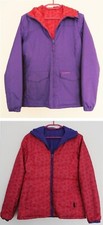 Parka Imperméable À Capuche. Veste. Manteau. Résersible. Violet. Rose Quechua
