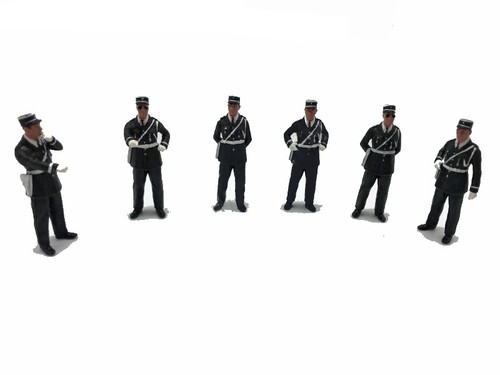 Figurines agents police - figurines,