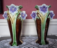 SUPERBE Paire Anciens Vases en