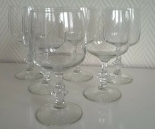6 grands verres à Cognac
