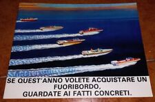 Brochure Dépliant Publicitaire EVINRUDE Moteur Hors-Bord Moteurs Nautiques 1972