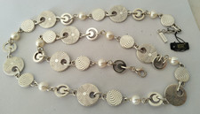 COLLIER MONTBLANC ARGENT