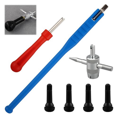 7pcs outils pour valves pneu - 7pcs,