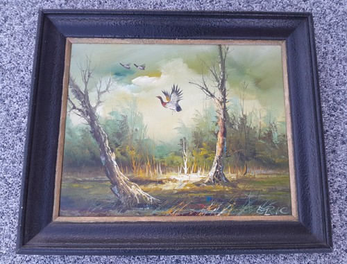 Tableau ancien peinture huile - ancien,