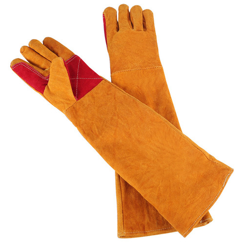 Gants jardinage long jaune - long,