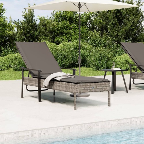 Chaise longue avec coussin - chaise,