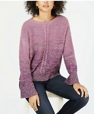 Style & Co Sweater Marl Braid