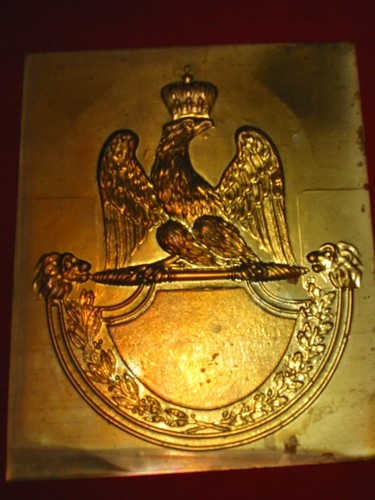 Plaque shako avec aigle - shako,