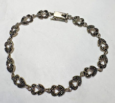 Vintage SU Argent Fleur Coeur