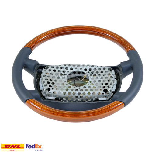 Volant bois zebrano - bois, pour