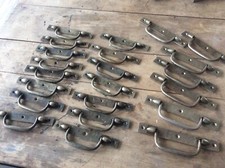 22 poignées  De Meuble de  MÉTIER Anciennes En Laiton chromé