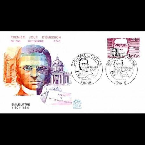 Fdc 1358 emile littré - 1358,