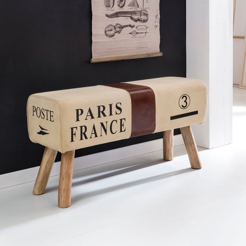 Finebuy banc tissu - banc, cm