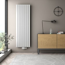 Lambris Radiateur AROG Vertical Double (Double Couche) Blanc/Gris Anthracite
