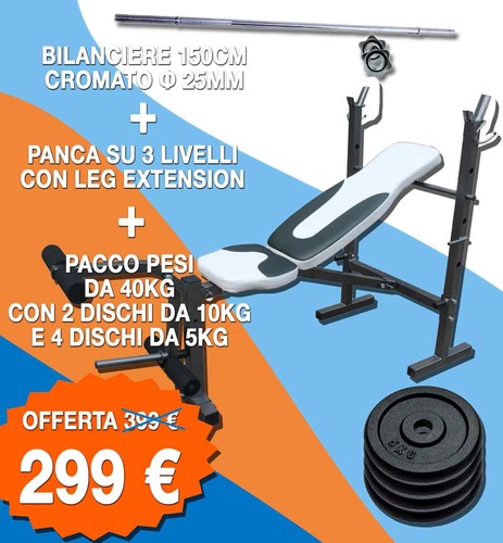 Kit complet banc - complet, de