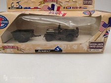 Solido - Jeep Willys + Remorque