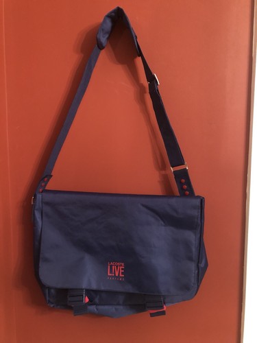 Lacoste live navy messenger - navy,