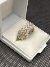 Grosse Bague En Argent Massif