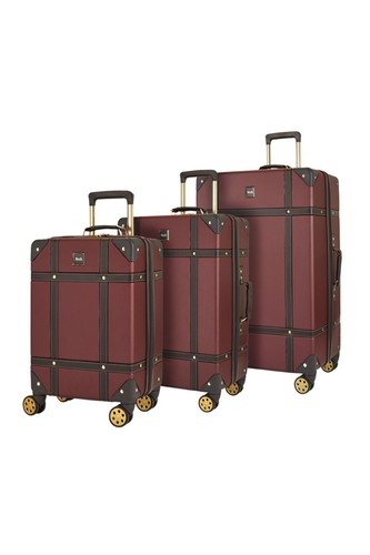 Valise rigide bourgogne - valise,