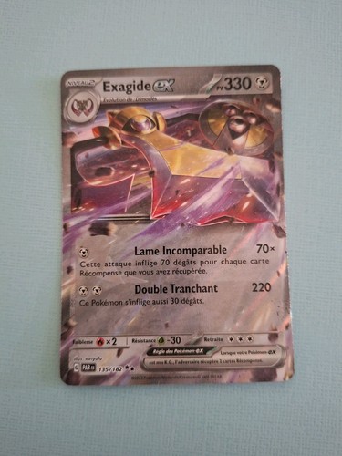Carte pokémon exagide ex - carte,