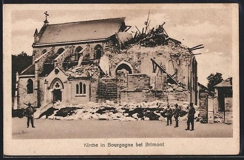 Cpa bourgogne brimont une - cpa,