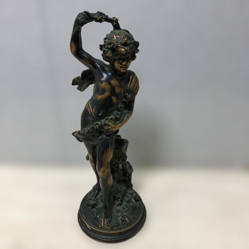 Grande statue ange chérubin
