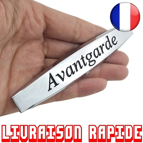 Logo métal avantgarde voiture - métal,