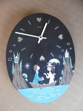 PEYNET . ANCIENNE PENDULE MURAL ODO . VINTAGE . COLLECTION . FONCTIONNE . RARE