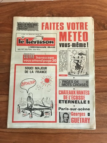 Journal hérisson 1629 - n°,