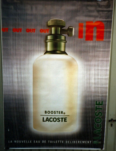 Lacoste affiche originale - lacoste, affiche originale