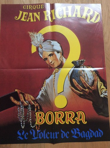 Affiche cirque pinder jean - affiche,