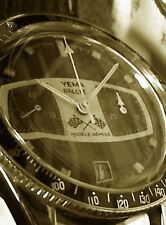 verre bagué neuf en plexi pour montre chrono yema rallye 70's +1 joint de fond