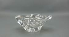 Ravissante petite coupelle, baguier en cristal signé DAUM France, années 50-60's