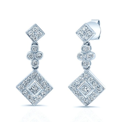 Boucles oreilles pendentif - d’oreilles,