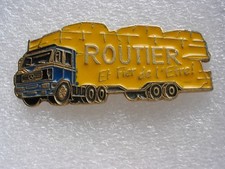 Pin's Routier et fier de