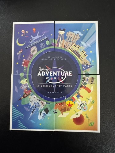 Cartes puzzle disney adventure - puzzle,