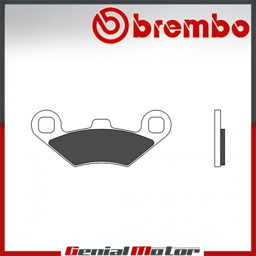 Plaquettes brembo frein - brembo,