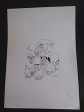 GAZOU Gravure originale