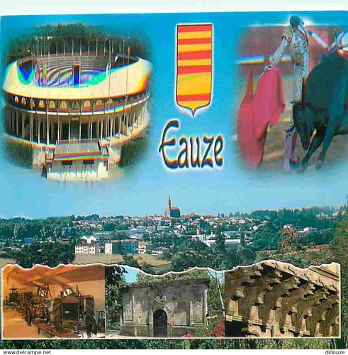 Carte postale eauze - carte,