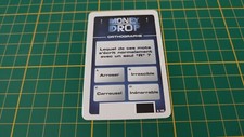 Carte question A.143 A.144 pièce jeu de société Money Drop Tf1 games #B49