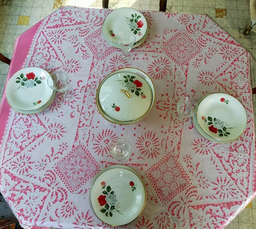 Ancien service vaisselle - service,