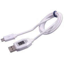 Micro USB Câble 3.5-6V Voltmètre Ampèremètre Afficher 1 Mètre Voltmeter Ammeter