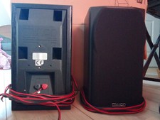 enceintes hifi vintage de marque Mission