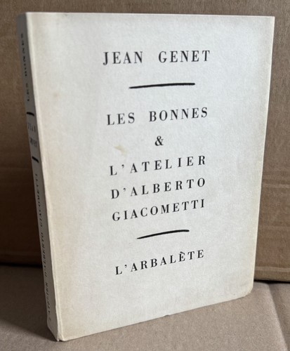 Jean genet les bonnes - les,