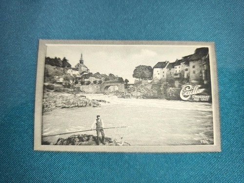 Ancienne image chocolat au - ancienne,