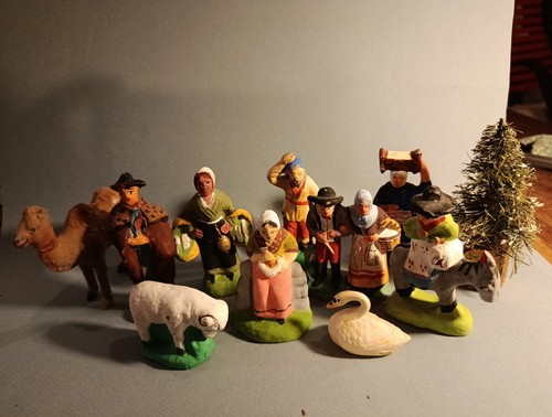 Lot très ancien santons - lot, 7