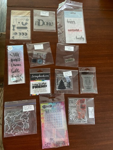Variety lot stamps and - of,