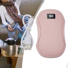 Mini appareil de chauffage de poche rechargeable à écran numérique chauffe-ma