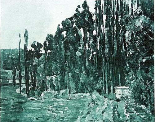 Les peupliers - cézanne),
